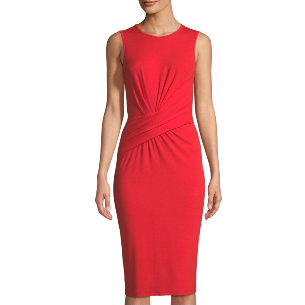 Michael Kors Collection Knotted Sheath Dress